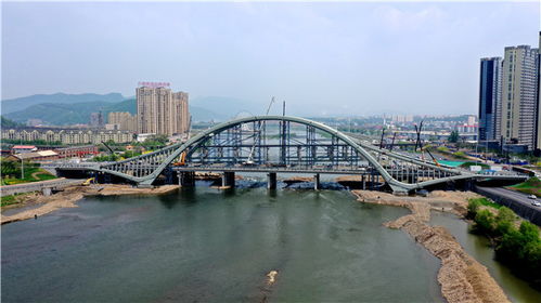 旧貌换新颜 通化江北大桥重建工程预计6月末通车